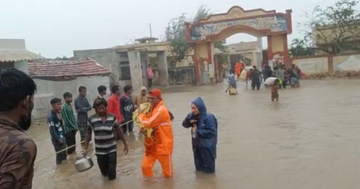 Cyclone Biparjoy: NDRF teams evacuate 127 civilians from Gujarat's Rupen Bandar